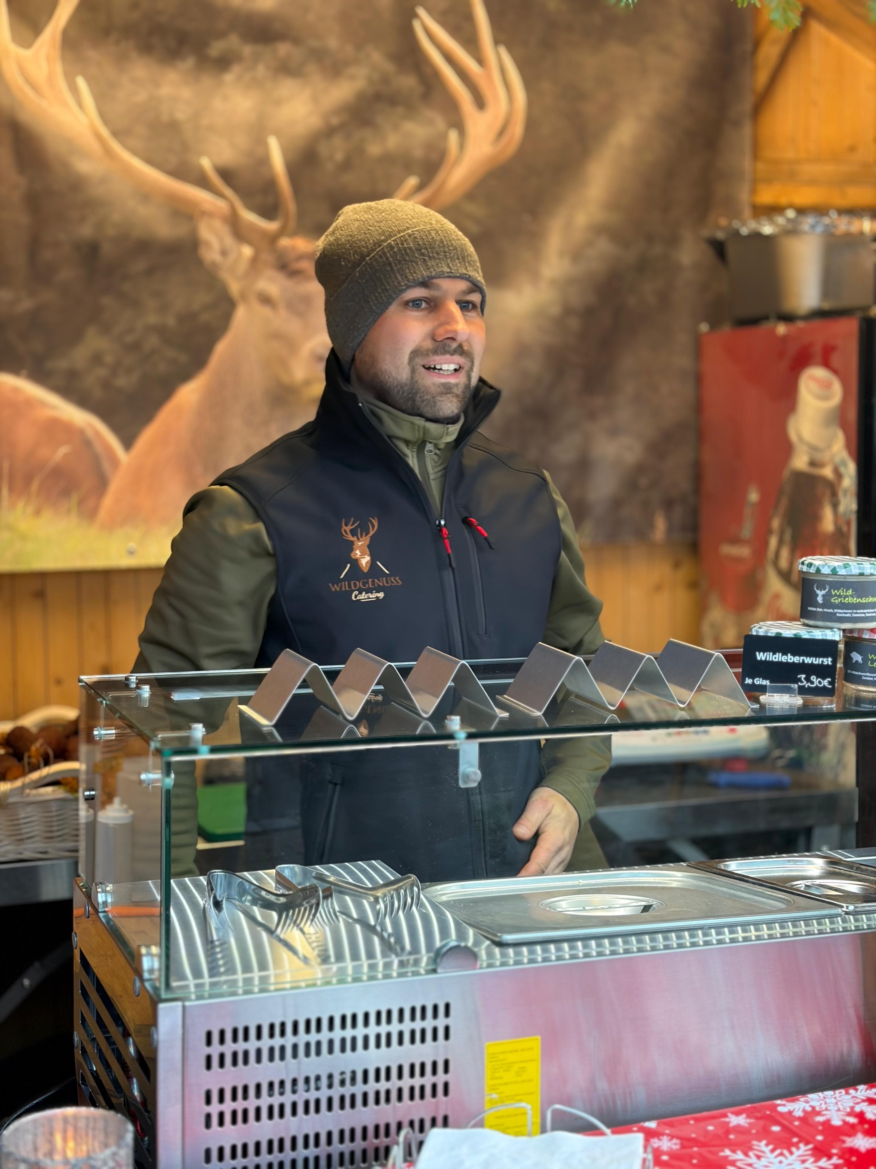 Grillen am offenen Feuer